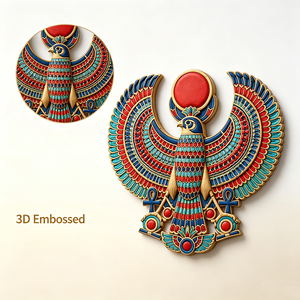 <span class=keywords><strong>Ägypten</strong></span> UV-Harz-Kunsthandwerk Altägyptischer Horus 3D Geprägter Harz-Kühlschrankmagnet <span class=keywords><strong>Ägypten</strong></span> Souvenir Geschenk Heimdekoration - Product Image 5