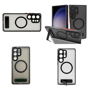 Funda Magnética de Lujo con Acabado Mate para <span class=keywords><strong>Samsung</strong></span> <span class=keywords><strong>Galaxy</strong></span> S24 Ultra S22 S25 S26 S23, Resistente <span class=keywords><strong>a</strong></span> Golpes y al Polvo - Product Image 1