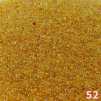 Perles de verre rondes colorées de 2mm sans trous pour les accessoires de fabrication de bijoux d'artisanat d'ongles