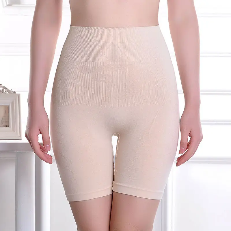 Ladies solid color seamless safety pants comfortable breathable boyshort