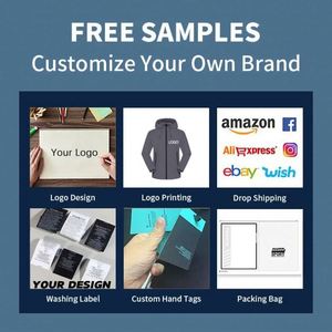 OEM Custom Design Logo Black Breathable Waterproof Polyester Spandex Detachable Hooded Tactical Winter <b>Jacket</b> Windproof Print - Product Image 5