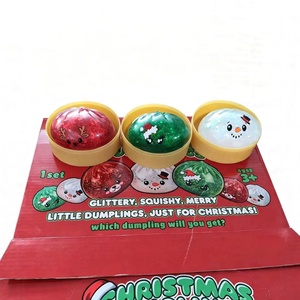 Nouvel Arrivage en Gros : Jouet Squishy en forme de Boule de Noël avec Bois de Cerf, Doux et Anti-stress, Jouet Alimentaire de Simulation, Cadeau de Noël, Boîte Mystère - Product Image 2