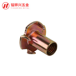 Yihuaxing Metal Four Jaw Nut <b>Iron</b> Furniture Connector Polished Durable YHX 1402 - Product Image 3