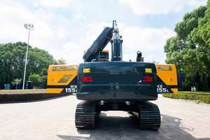 Excavadora de cadenas HX155L de 15 toneladas para trabajos municipales en tuberías y carreteras - Product Image 6