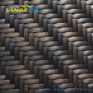 Chaises <span class=keywords><strong>de</strong></span> <span class=keywords><strong>jardin</strong></span> en rotin synthétique, matériau première pour tressage, en plastique et osier, PE, résistant aux UV, 100 cm - Product Image 3