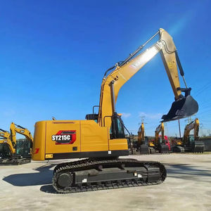 Maquinaria de construcción de marca china de excavadora SANY 215 con SY215C usado a bajo precio Características Componentes principales Bomba de motor - Product Image 1