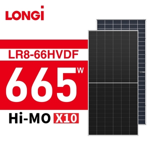 Pannelli Solari LONGi Hi mo X10 665W a Doppio Vetro con Certificazione CE TUV IBC Pallet Pannelli Fotovoltaici Longi - Product Image 1