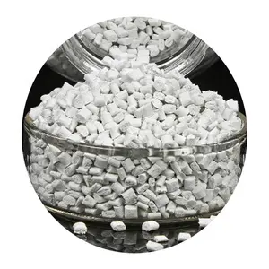 Flame Retardant FR V0 PBT GF25 Granules Gray / White PBT GF30 Material For Injection Connector