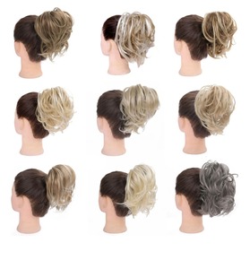 Accessoire de coiffure pour perruque RTS Wave, avec boucle à cordon, pour chignons volumineux et bouclés, anneau de perruque, pour femmes, pour coiffure de costume, forme de fleur - Product Image 3