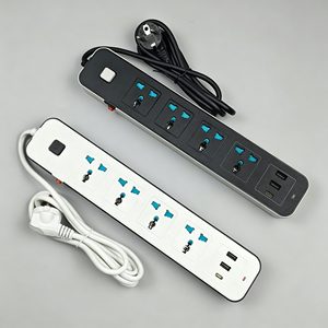 <span class=keywords><strong>Multiprise</strong></span> électrique universelle OEM/ODM avec 3/<span class=keywords><strong>4</strong></span> prises, <span class=keywords><strong>4</strong></span> ports USB, interrupteurs individuels et protection contre les surtensions pour la maison et le bureau - Product Image 1