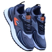 Chaussures de course pour hommes, nouvelle collection printemps, respirantes, en maille, à lacets, tendance, légères, décontractées, sportives, en coton, absorbant les chocs