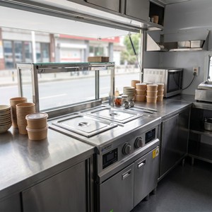 Commercial Double Pan Induction Soup Warmer with Cabinet for Restaurants Food Stalls Catering and Food Service Dealers - Product Image 4