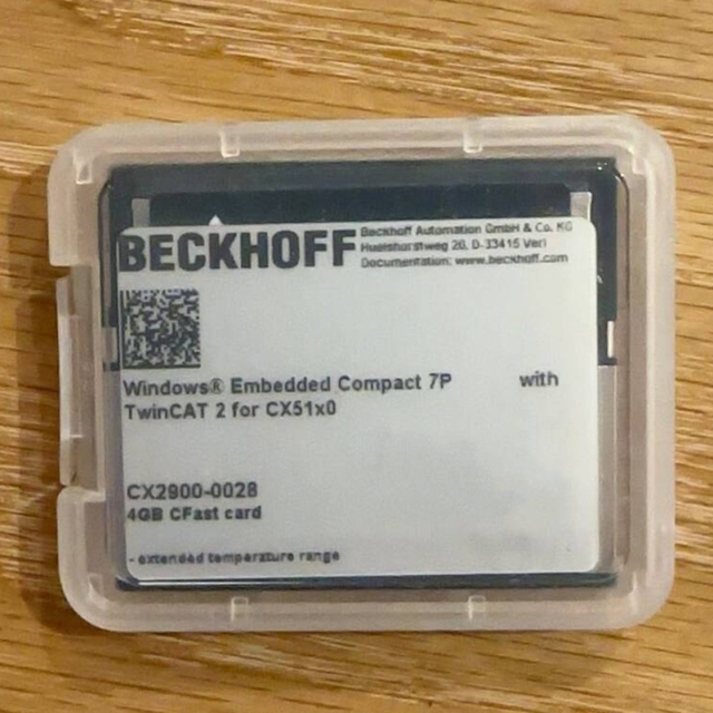 Sell Well in Stock 1PCS CX29000028 4GB CFast Card QW for Plc by DHL/UPS