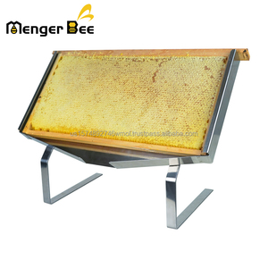Nuevo Soporte Metálico para Cuadros de Colmena Menger Bee HCS-2, para Uso en Apicultura, Acero Inoxidable 201, para Cuadros Langstroth/Australianos, Barra Superior - Product Image 1