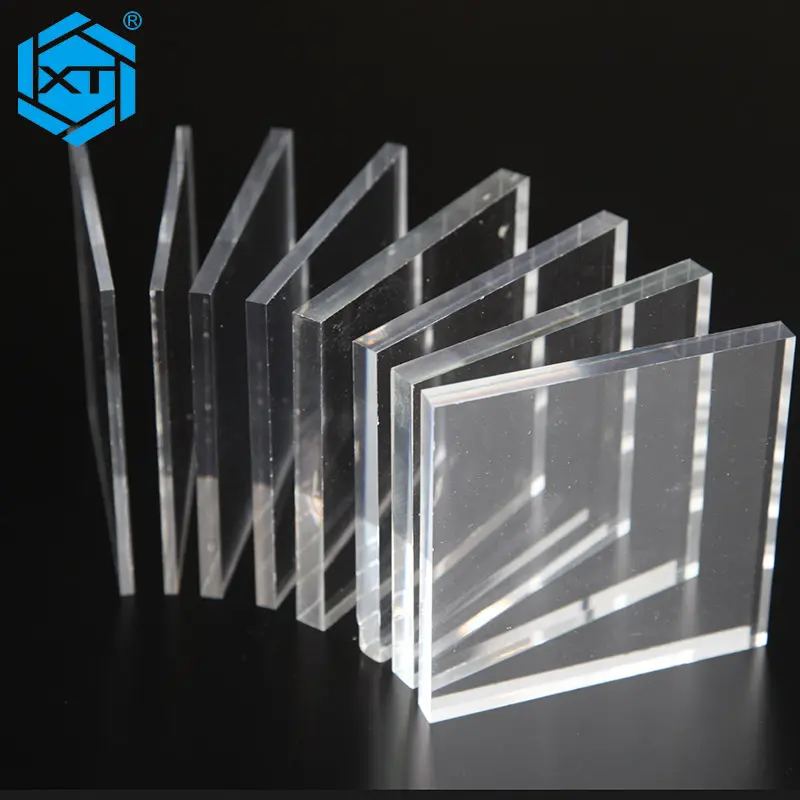 XINTAO High Density Impact 1mm 2mm klare extrudierte Polystyrol platten transparent 10mm