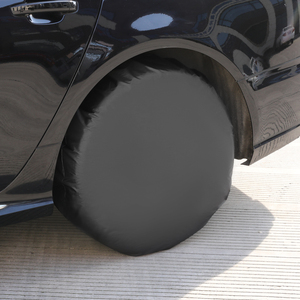 Tire Covers <b>Set</b> of 4, <b>Waterproof</b> Anti-UV Snow Rain Tire Covers for Trailers, RV, Camper, SUV, Truck - Product Image 4