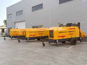 Offre Spéciale 30 40 50cbm/hr Pompe à béton pour remorque Moteur diesel Pompe de ligne Pompe de transport portable Pompes à béton Machine à ciment - Product Image 6