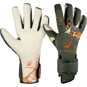 Gants de gardien de but de football pour enfants professionnels personnalisés Nouveaux gants de gardien de but allemands en latex fabriqués en cuir de haute qualité - Product Image 1