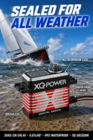 Servomoteur numérique sans balais étanche IP67, 35kg, engrenage en acier inoxydable, boîtier en aluminium, haute vitesse, pour voiture, camion, bateau RC, 6V-8.4V