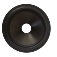 Haut-parleur passif SPRHYTHM 8 pouces à cône en aluminium et bord en caoutchouc, 6 ohms, certifié RoHS, personnalisable, pour home cinéma et karaoké