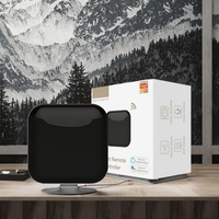 Pengendali Jarak Jauh Tianlai UFO-R4Z Tuya Zigbee IR 38KHz Infrared Blaster Smart Home Hub untuk TV AC Kipas Proyektor Kontrol Suara