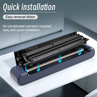 Impresora Térmica Portátil NETUM Recargable para Viajes de Negocios, 300DPI, Alta Calidad, Tamaño Pequeño +USB/ en Stock