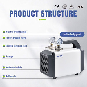 High Quality 30L/min 1/6HP 110V/220V Low Noise Portable Oilless <b>Vacuum</b> <b>Pump</b> for Lab - Product Image 4