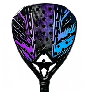 Raqueta de Pádel de Fibra de Carbono 18K de Fábrica, Forma de Diamante, Núcleo de 38 mm, Espuma Eva, <span class=keywords><strong>Bullpadel</strong></span>, Palas de Pádel Profesionales para Cancha - Product Image 2