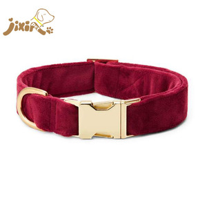 Nuevos productos, <span class=keywords><strong>Collar</strong></span> de perro único, <span class=keywords><strong>Collar</strong></span> de perro colorido de lujo, collares de perro de lujo, serie verde clásica, collares de terciopelo suave para mascotas - Product Image 6