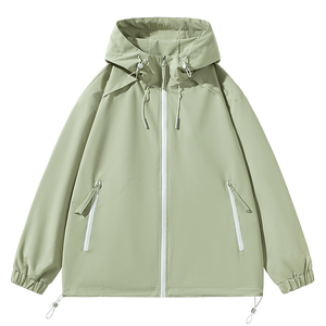 Chaqueta Impermeable de Dos Piezas con Logotipo Personalizado, Chaqueta de Montaña Cortavientos para Invierno, Chaqueta Cómoda y Fresca con Diseño de Paneles - Product Image 5