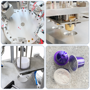 Machine d'emballage automatique de capsules de café K-Cup, fonctions d'emballage, de remplissage et de scellement, haute productivité - Product Image 3