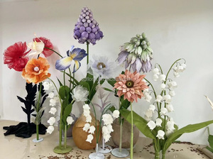 Evento flores Jacinto floreciente gigante peonía <span class=keywords><strong>lirio</strong></span> de las flores del valle con pie para exhibición de Windows de eventos - Product Image 5