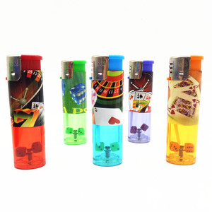 Fashion Factory Wholesale Plastic Gas <strong>Lighter</strong> Customization Dice Rechargeable <strong>Lighter</strong> Encendedores - Product Image 1