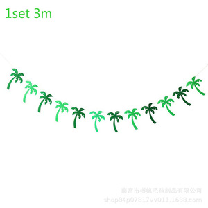 Dschungel <span class=keywords><strong>Safari</strong></span> Thema umwelt freundliche Filz Schildkröte Blatt Banner Luxus langlebig alles Gute zum Geburtstag Foto Requisiten Halloween Hawaiian Diwali - Product Image 4