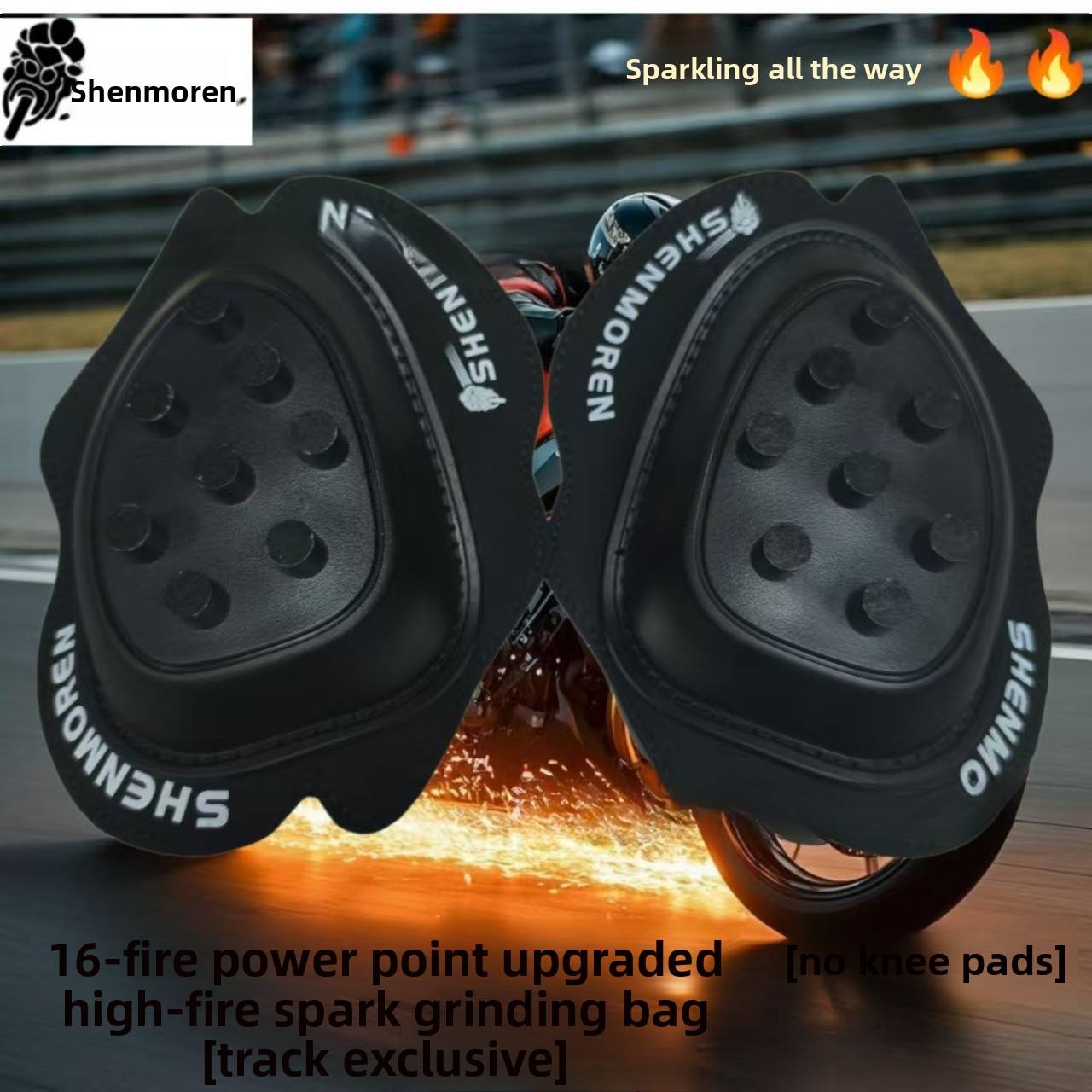 A pair of bold Mars grinding bags.