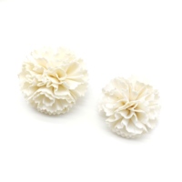 6cm 8cm Diffuseur De Parfum Fleurs À La Main Carnation Sola Bois Fleurs