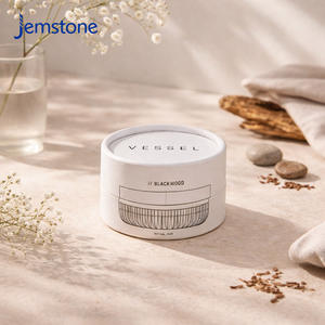 Caja de Embalaje de Cartón Kraft Reciclable con Logotipo Personalizado para Exfoliante Facial, Envase Rígido para Crema Facial, Vela, Tubo de Papel - Product Image 1