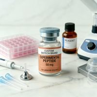 Étiquettes personnalisées en vrac pour flacons de peptides haute adhérence de 10 ml