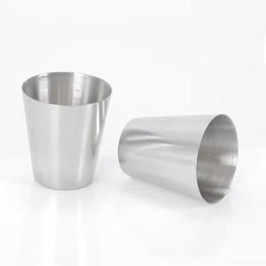 Vaso de Metal Personalizado Irrompible de 30 ml, Mini Vaso de Vino, Vaso de Chupito de Acero Inoxidable de 1 Onza - Product Image 3