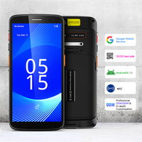 PDA Android 15 con Pantalla FHD de 6 Pulgadas, 4G, 5050 mAh, IP67, 1080*2160, Escáner de Códigos de Barras 2D, Lector de Códigos QR y Lector NFC RFID para Sistema WMS ERP