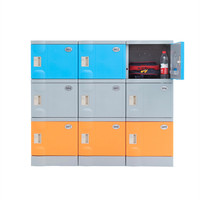 Armoire à dos pour étudiant en plastique ABS armoire de rangement pour salle de classe