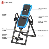 Machine d'inversion en acier CRYSTAL, équipement de fitness à domicile, appareil mécanique d'étirement et de renforcement abdominal, réglable en hauteur