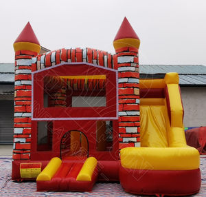 Nuevo diseño inflable Moonwalk Water Bounce House Bouncer Bouncy Castle Combo Jumping Commercial Bounce House para alquiler de fiestas - Product Image 5