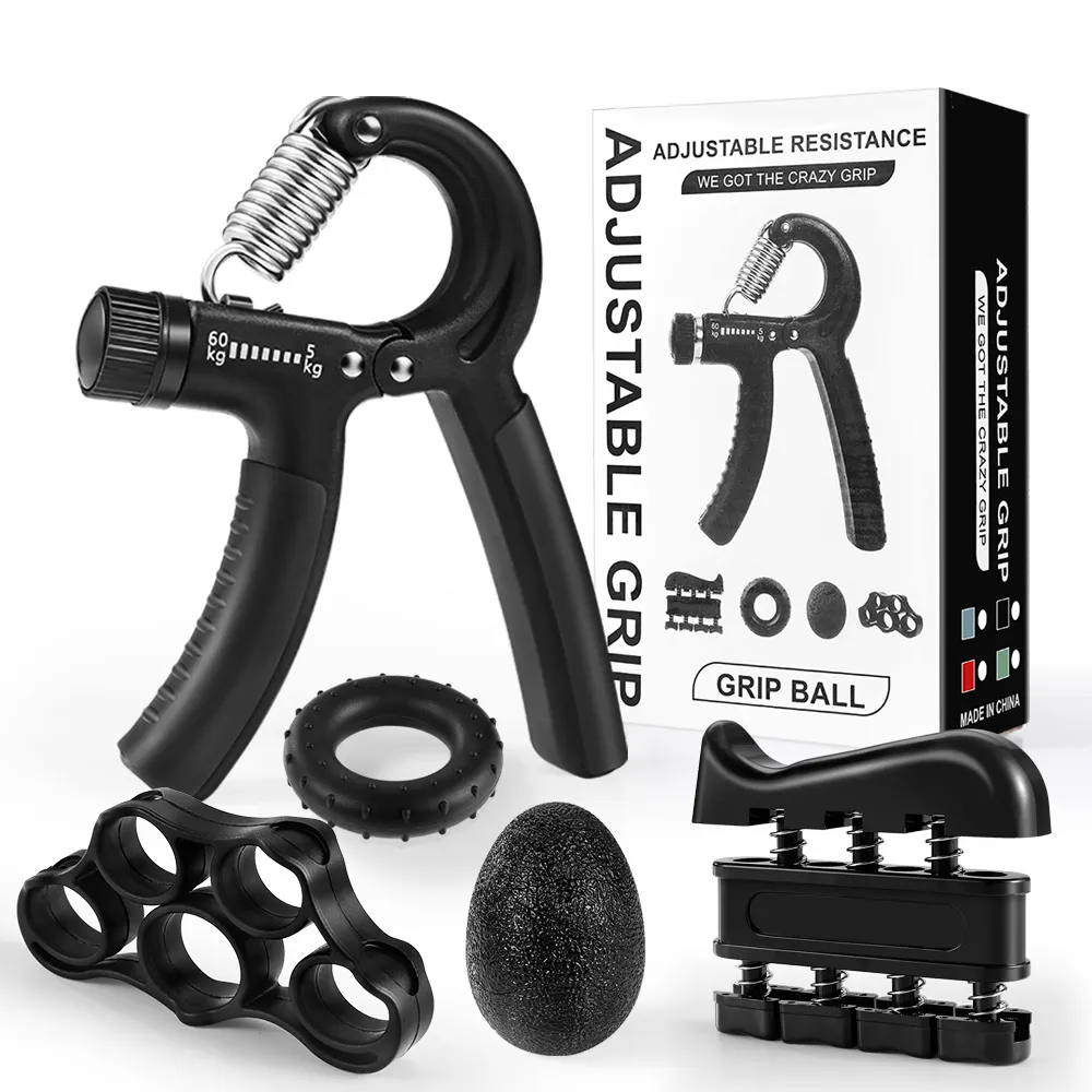 Jinyi 5er Pack Hand greifer Gymnastik ball Home Fitness Kraft trainer Kit für verbesserte Handgriff stärke