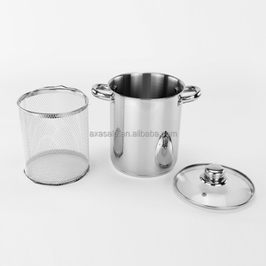 Pot à <span class=keywords><strong>asperges</strong></span> moderne en acier inoxydable panier amovible cuiseur à vapeur de légumes pour pâtes à spaghetti pour la cuisine à domicile - Product Image 3