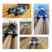 Máquina de monopolio para surcar cultivos, máquina de zanjas para plantar vegetales, constructor de crestas suspendido por tractor