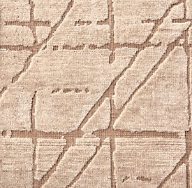 <span class=keywords><strong>Tapis</strong></span> moderne en laine couleur <span class=keywords><strong>sable</strong></span>, à lignes gravées en tissage plat, à poils coupés et pelucheux, <span class=keywords><strong>tapis</strong></span> <span class=keywords><strong>de</strong></span> luxe pour salon - Product Image 6