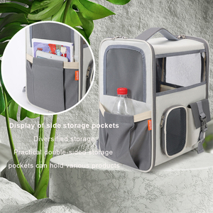 Sac à dos de transport pour animaux de compagnie, sac à dos frontal pour <span class=keywords><strong>chiens</strong></span> et chats de petite taille, vente en gros - Product Image 6