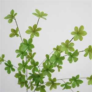 Feuilles artificielles japonaises en plastique <span class=keywords><strong>de</strong></span> haute qualité, 30cm-100cm, pour composition florale, décoration intérieure et aménagement paysager. - Product Image 4
