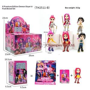 Muñeco de PVC de Demon Slayer: <span class=keywords><strong>Kimetsu</strong></span> <span class=keywords><strong>No</strong></span> <span class=keywords><strong>Yaiba</strong></span>, Edición Q de la Ola Coreana, Juguete Coleccionable Sorpresa - Product Image 6